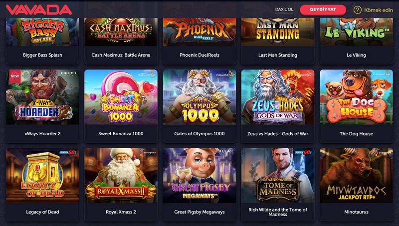 Сайт онлайн-казино Vavada в Казахстане - Официальный сайт казино Vavada